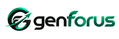 genforus logo light
